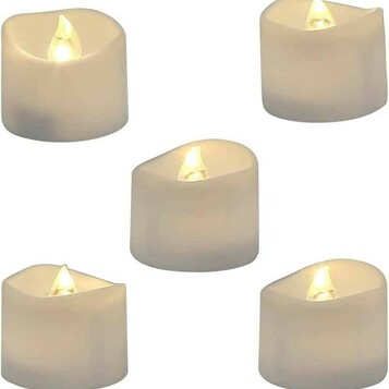 Elektryczne migoczące świeczki Homemory 12 świec LED bezpłomieniowych 3,8 cm