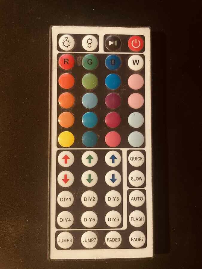 Oryginalny pilot RGB do LED taśmy biały