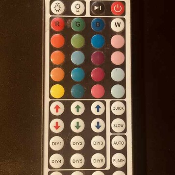 Oryginalny pilot RGB do LED taśmy biały
