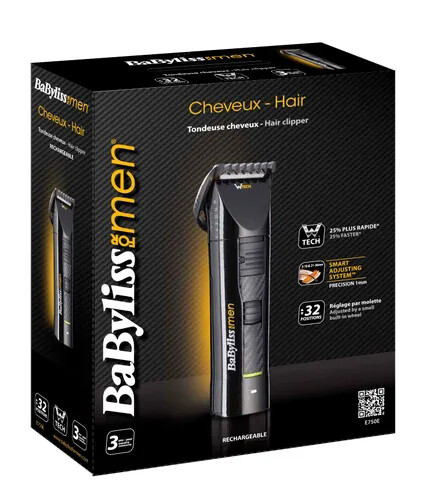 Maszynka do strzyżenia włosów BaByliss W-TECH E750E zestaw