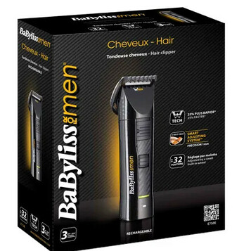 Maszynka do strzyżenia włosów BaByliss W-TECH E750E zestaw