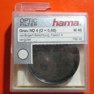 Hama – filtr optyczny Grau ND2 D=0,30 M 46 (stan nowy)