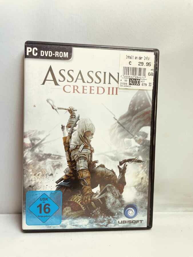 Gra przygodowa Assassin’s Creed III PC DE