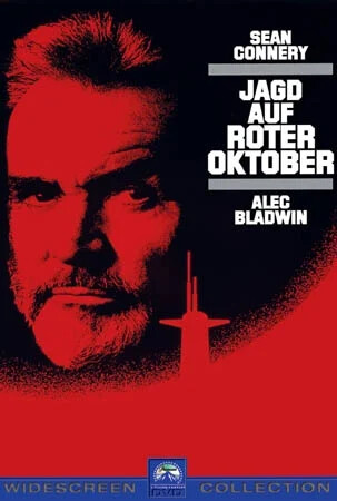 Płyta DVD film Polowanie na Czerwony Październik 1990 DE