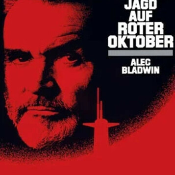 Płyta DVD film Polowanie na Czerwony Październik 1990 DE