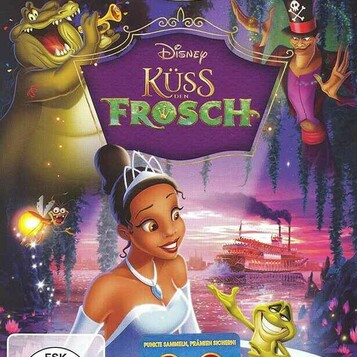 Płyta DVD film Księżniczka i żaba Küss den Frosch 2002 DE