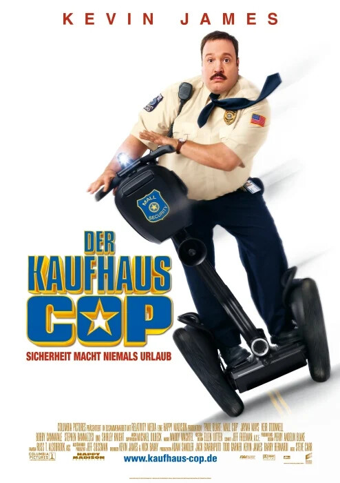 Płyta kompaktowa Paul Blart Mall Cop DVD
