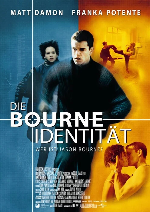 Płyta kompaktowa Die Bourne Identität DVD