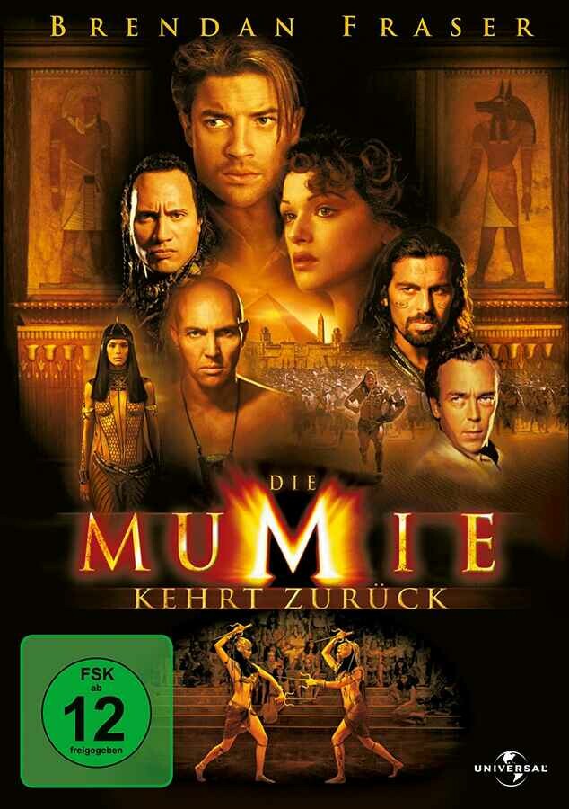 Płyta kompaktowa Die Mumie kehrt zurück DVD