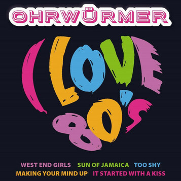 Płyta kompaktowa Ohrwürmer - I Love 80's 2016 CD