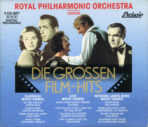 Płyta kompaktowa The Royal Philharmonic Orchestra – Die Grossen Film-Hits 3CD