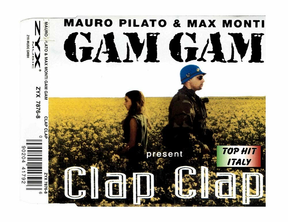 Płyta kompaktowa muzyka Mauro Pilato & Max Monti Gam Gam CD