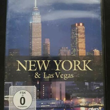 Płyta kompaktowa film National Geographic New York & Las Vegas DVD