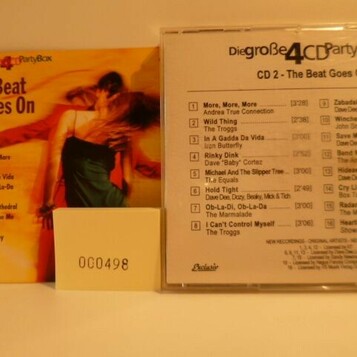Płyta kompaktowa muzyka Die große 4CD Party Box The Beat goes on CD