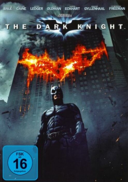 Płyta kompaktowa film The Dark Knight : Christian Bale 2008 DVD