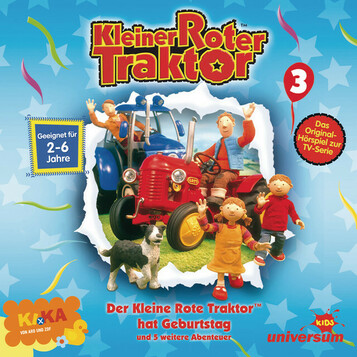 Płyta kompaktowa muzyka Hörspiel 3 - Der Kleine Rote Traktor CD