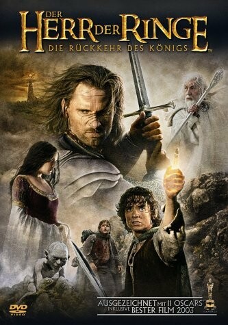 Płyta kompaktowa film Der Herr der Ringe - Die Rückkehr des Königs DVD