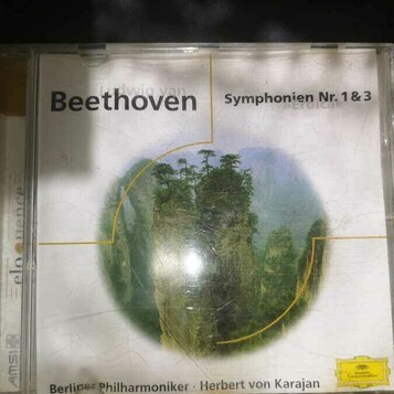 Płyta kompaktowa muzyka Ludwig van Beethoven Symphony nr.1 & 3 Eroica CD