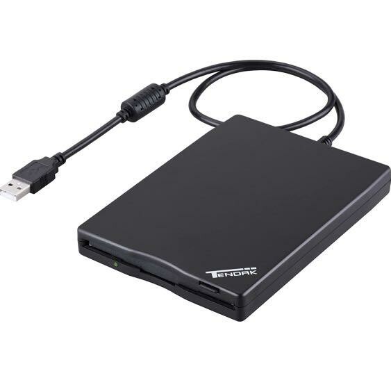 Przenośny zewnętrzny napęd dyskietek USB 2.0 Clpotziz 3,5-calowy
