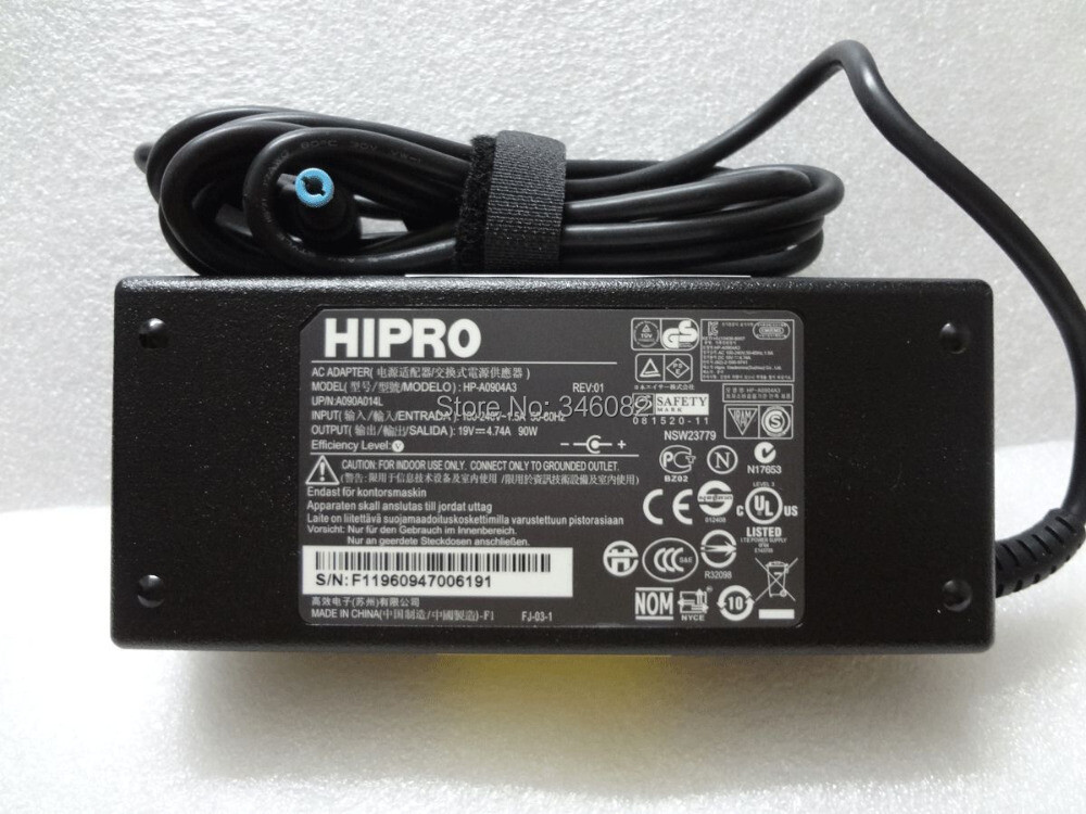 Zasilacz Asus 19V 4,7A HIPRO HP-A0904A3