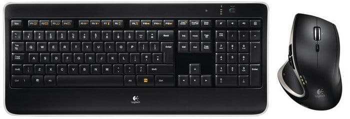 Zestaw bezprzewodowej klawiatury i myszki Logitech MX800 QWERTY