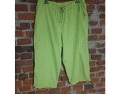 Spodnie letnie zielone Oversize – zdjęcie 1
