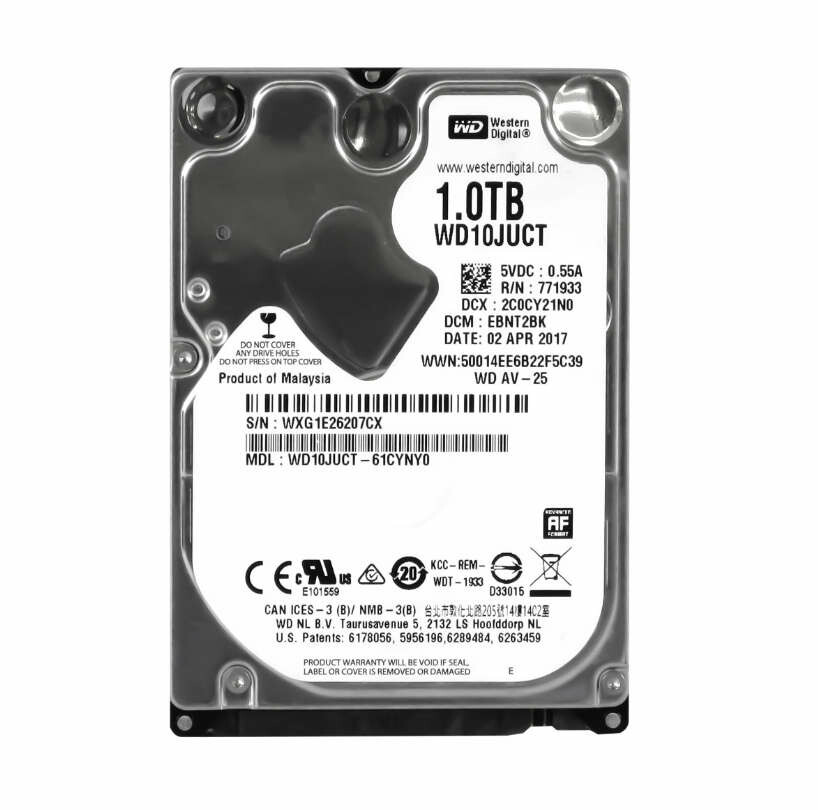 Dysk wewnętrzny HDD WD Western Digital WD10JUCT 1TB 2,5" SATA