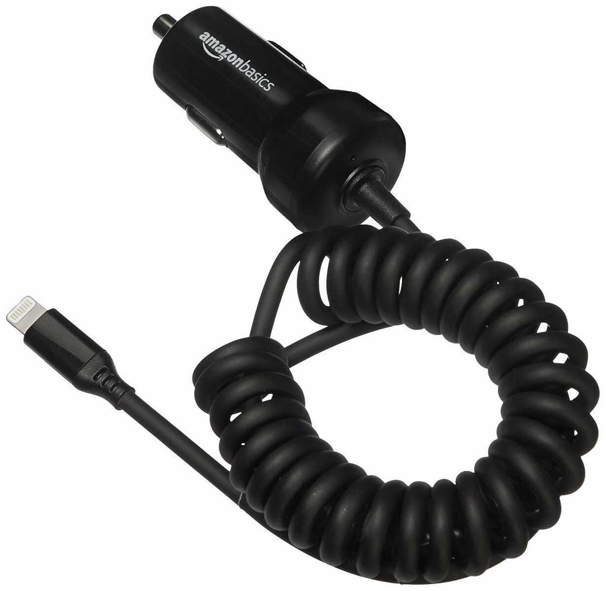 Ładowarka samochodowa Lightning z kablem do iPhone Amazon Basics