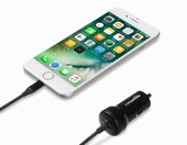 Ładowarka samochodowa Lightning z kablem do iPhone Amazon Basics – zdjęcie 2
