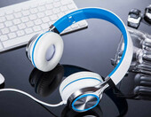 Przewodowe słuchawki nauszne z regulacją Sound Intone MS200 jack 3,5mm – zdjęcie 2