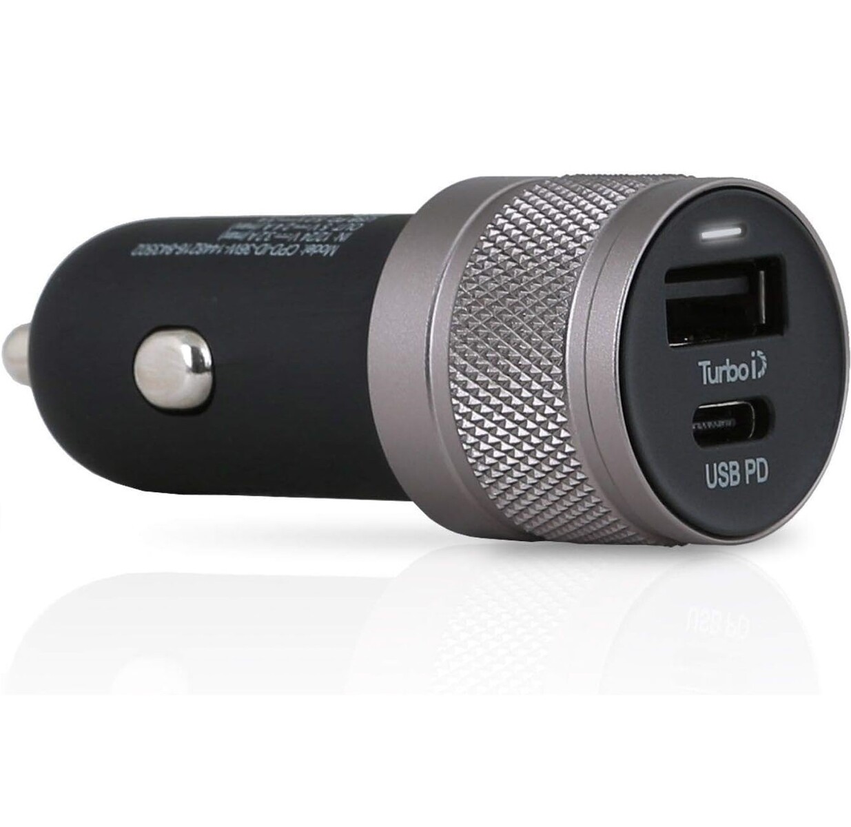 Podwójna ładowarka samochodowa USB-C z PD 3.0 + USB-A z Turbo ID Wicked Chili