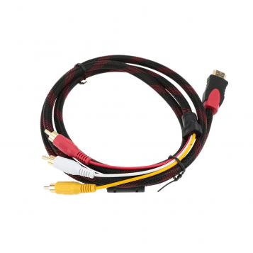 Adapter konwerter przejściówka HDMI na 3RCA / (stan nowy)
