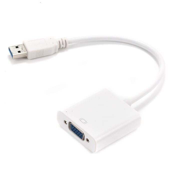 Adapter konwerter przejściówka USB 3.0 do VGA 1080P