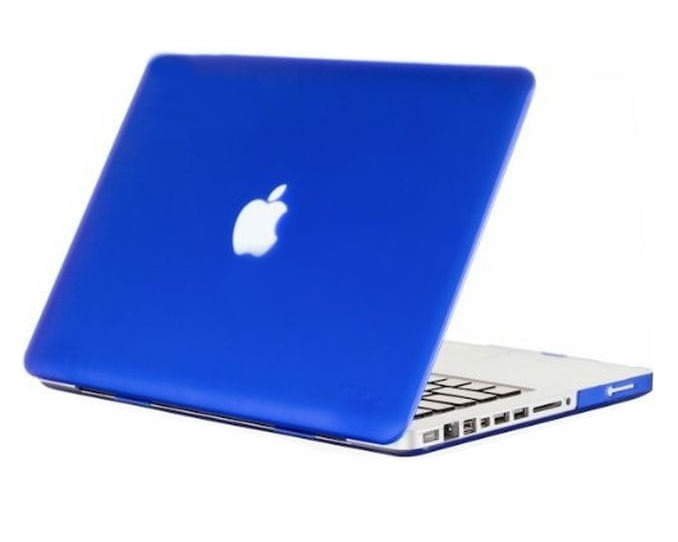 Etui Macbook PRO 13 cali OBUDOWA HARD CASE  kolor ciemny niebieski