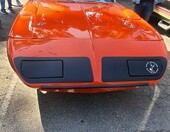 Pomarańczowy Plymouth Superbird – aero warrior z NASCAR na zlocie klasyków – zdjęcie 2