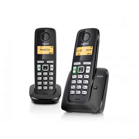 Bezprzewodowy telefon Siemens Gigaset A220 DUO
