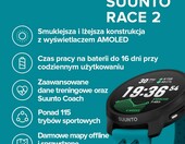 Zegarek sportowy GPS SUUNTO Race 2 – stan: nowy – zdjęcie 2