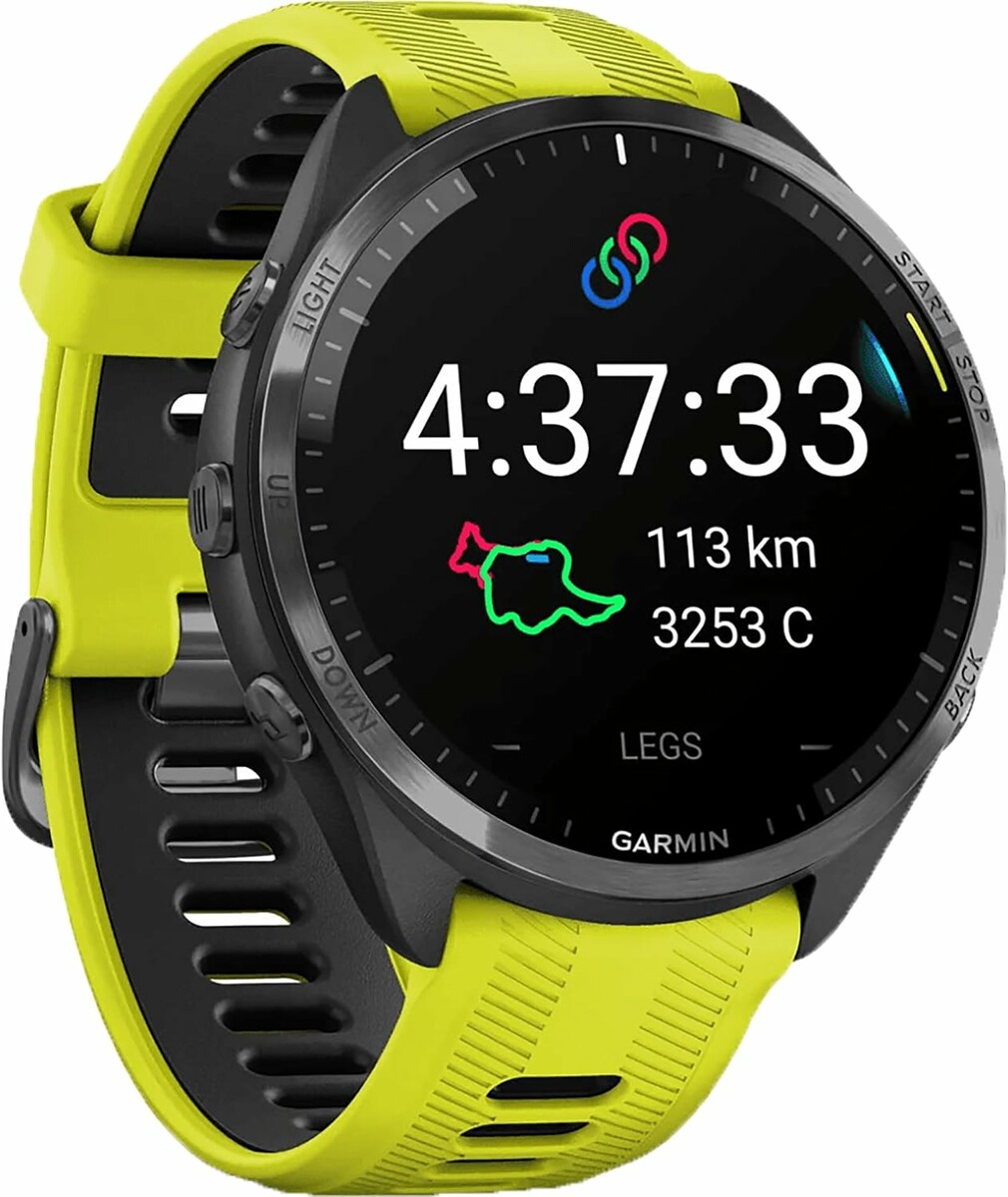 Zegarek biegowy GPS AMOLED Garmin Forerunner 965 (stan nowy)