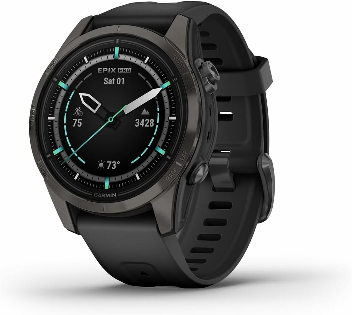 Zegarek multisport AMOLED Garmin Epix – stan: nowy