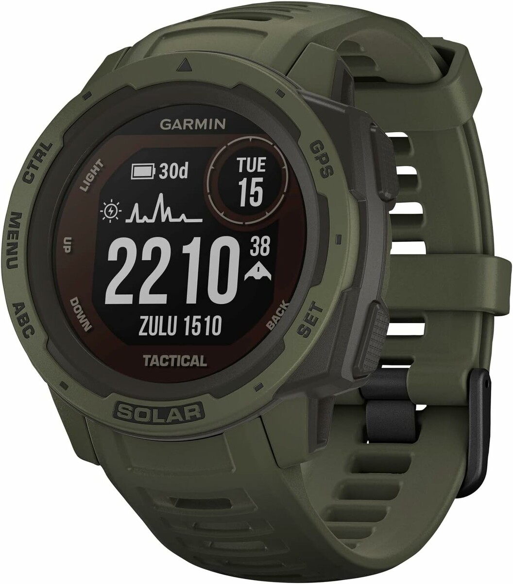 Taktyczny zegarek GPS Garmin Instinct (stan nowy)