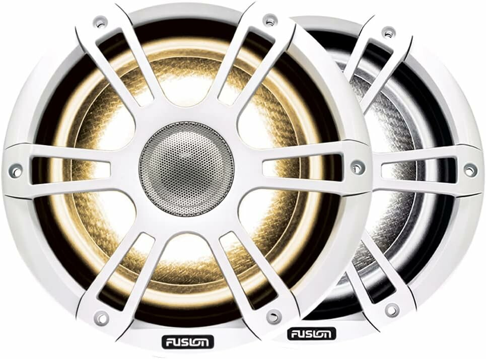 Para głośników morskich LED Garmin Fusion (stan nowy)