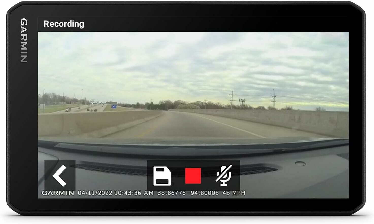 Nawigacja GPS z kamerą Garmin DriveCam 76 EU (stan nowy)