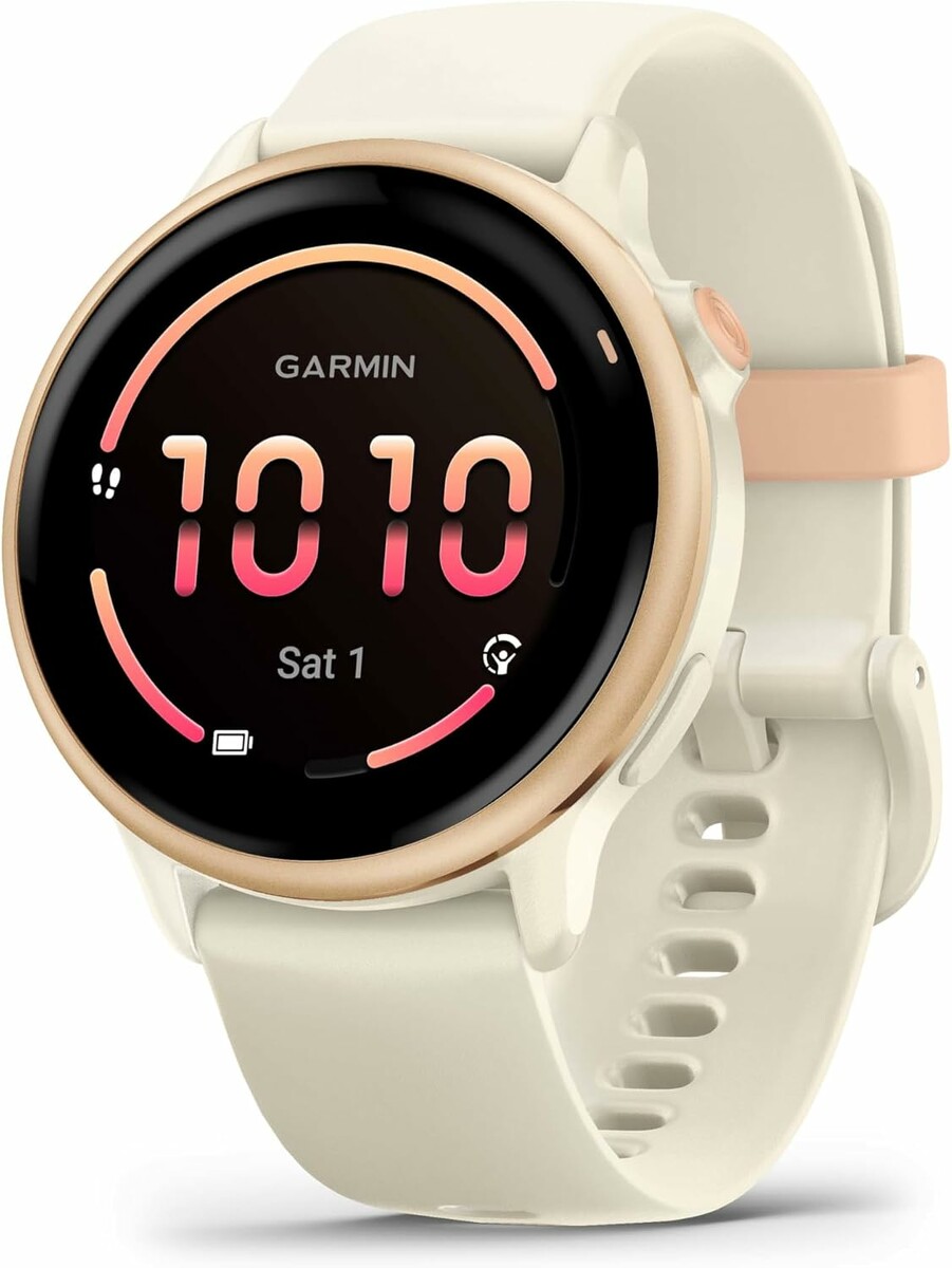 Vívoactive 6 42 mm Bone/Pink Dawn Garmin – stan: nowy