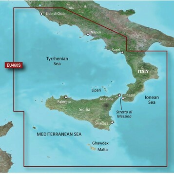 Karta mapowa Sycylia–Lido Garmin BlueChart g2 (stan nowy)