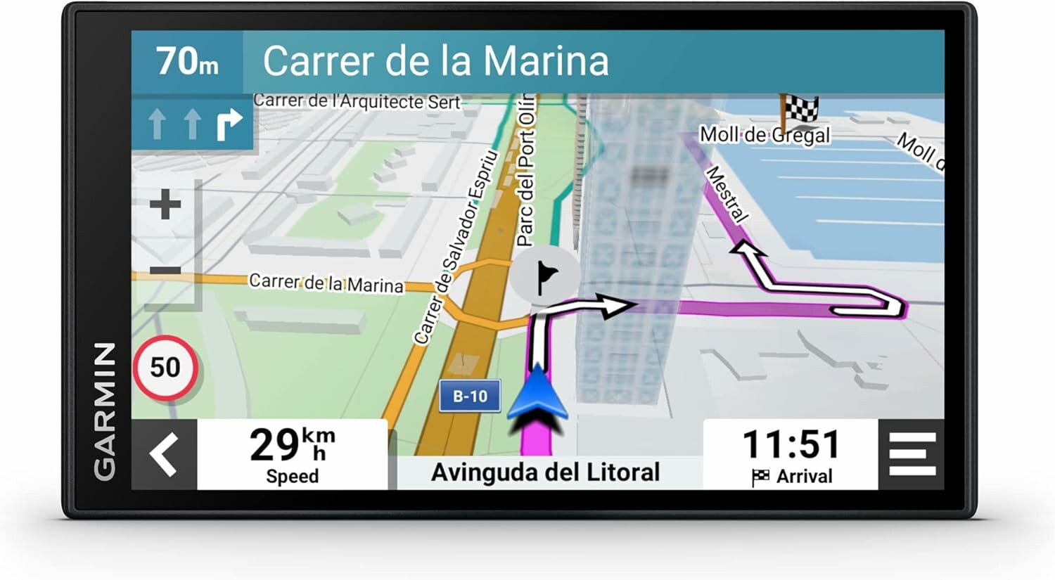 Nawigacja samochodowa Garmin DriveSmart 66 (stan nowy)