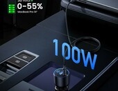 UGREEN CD293 – ładowarka samochodowa 130W, 3 porty USB-C/USB-A – zdjęcie 5
