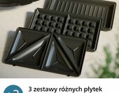 Opiekacz do kanapek Philips HD2350/80, stan: nowy – zdjęcie 3