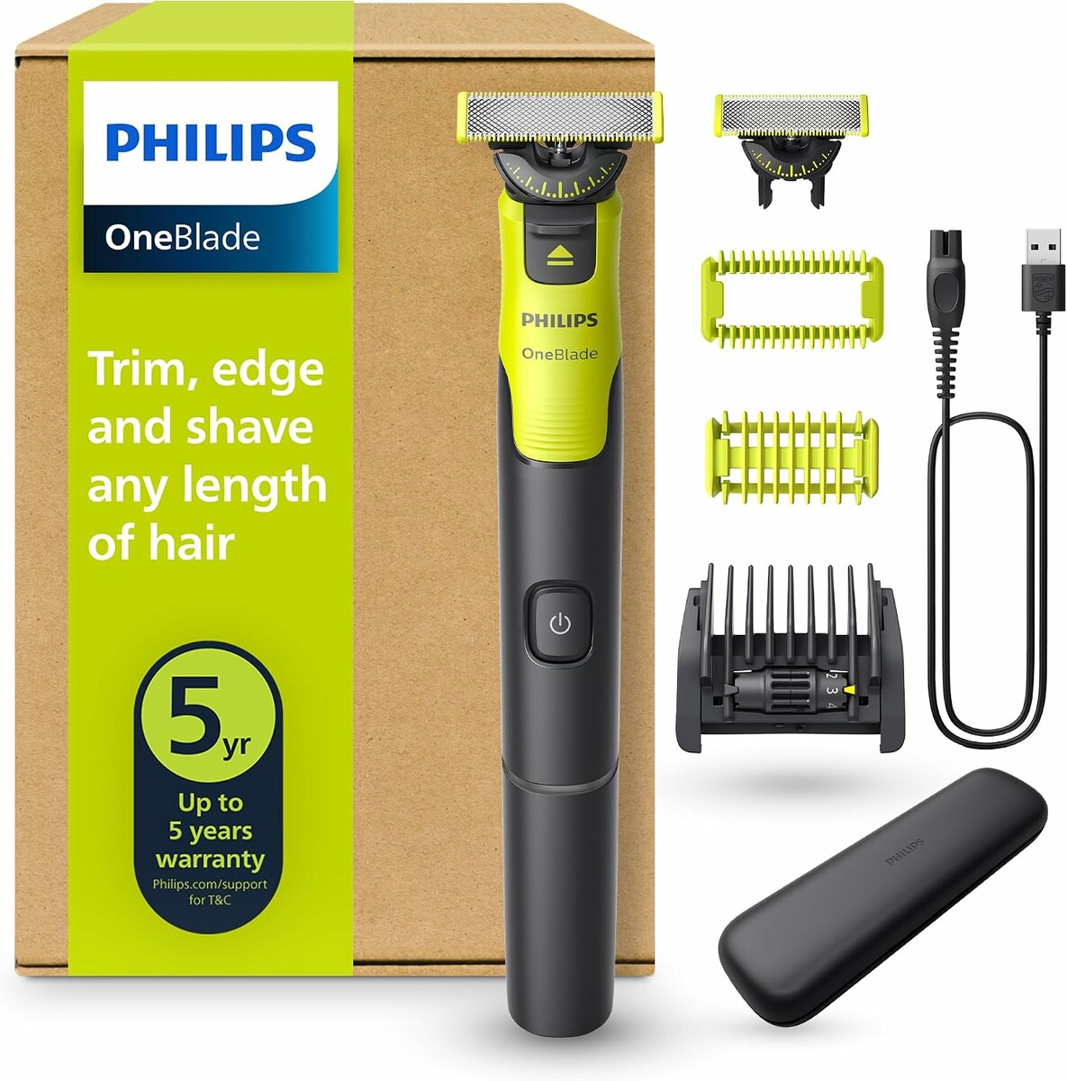 Golarka do twarzy i ciała Philips OneBlade 360 (stan nowy)