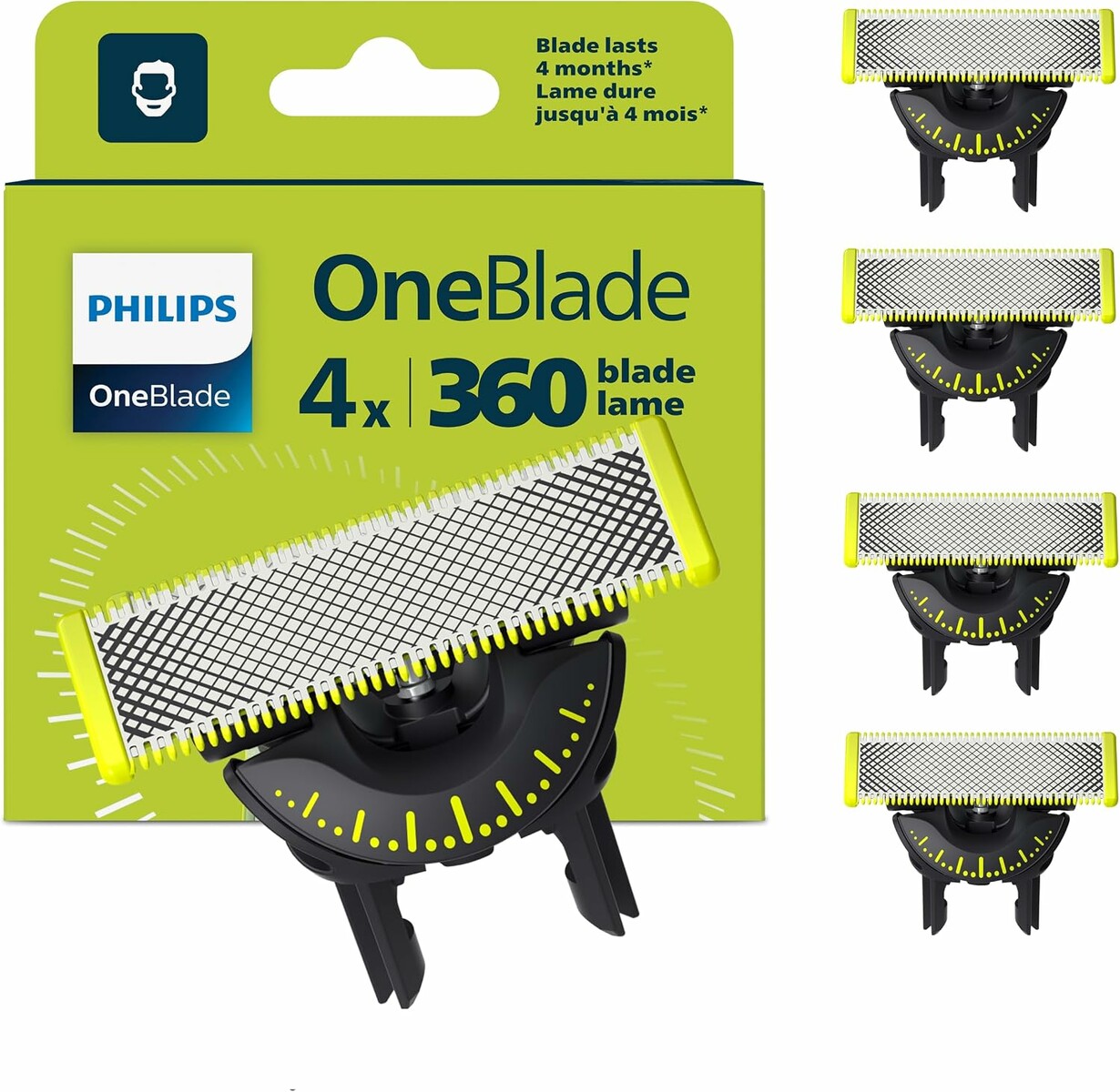Philips OneBlade 360 QP440/50 – wymienne ostrza, 4 szt.