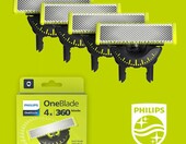 Philips OneBlade 360 QP440/50 – wymienne ostrza, 4 szt. – zdjęcie 3